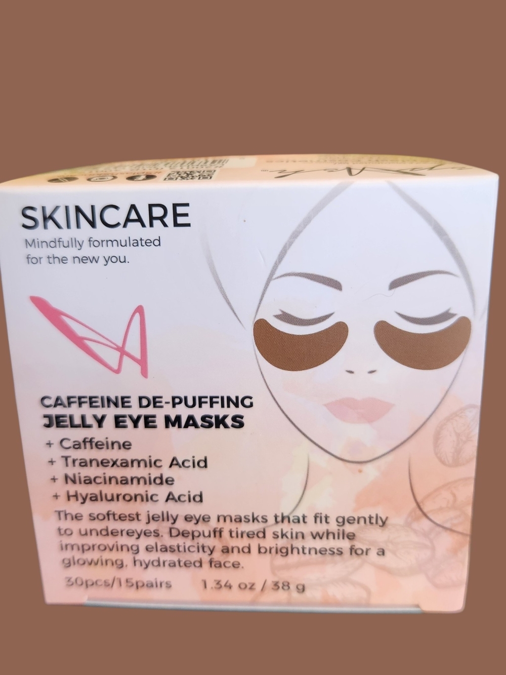 Caffeine De-Puffing Jelly Eye Masks